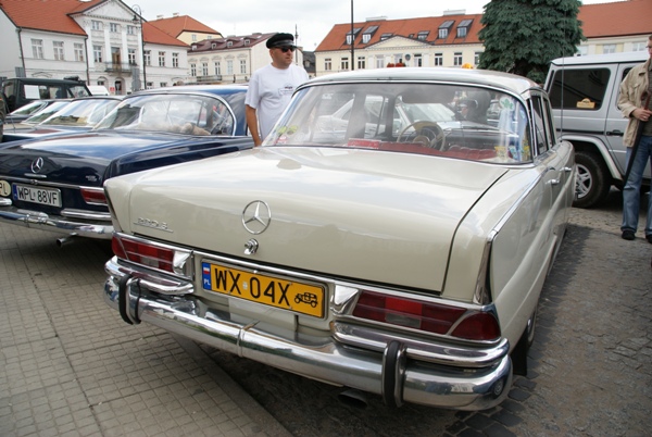 VII Zlot Zabytkowych Mercedesów, Płock 2010.
