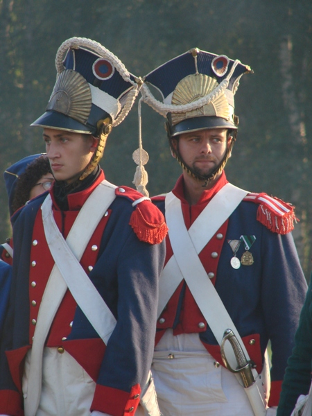 Żołnierze Napoleońscy.
