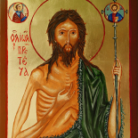 Ikona św. Jana Chrzciciela. Czerwiec 2017.
