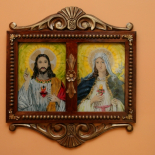 Jezus i Maryja z otwartym sercem. Listopad 2012.